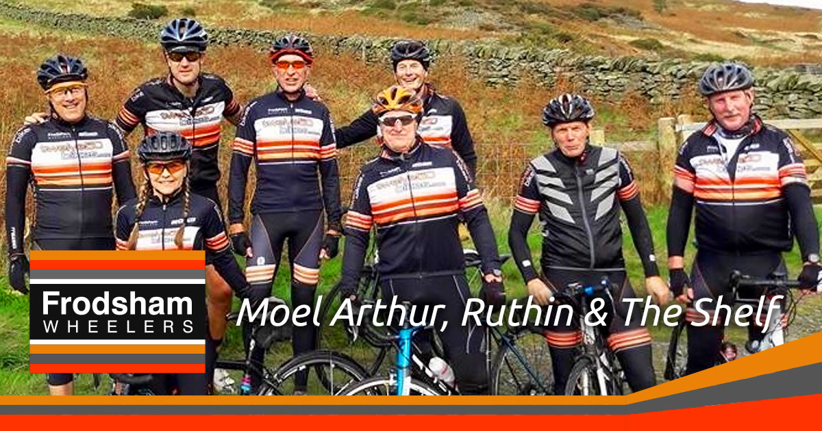 Cycling at Moel Arthur, Ruthin & the Shelf in North Wales